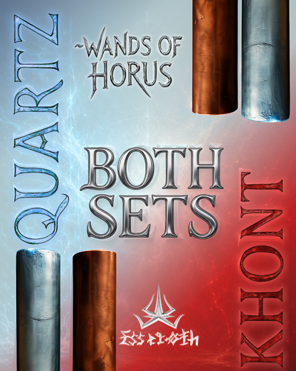 WANDS OF HORUS (Both Sets) PRE-ORDER